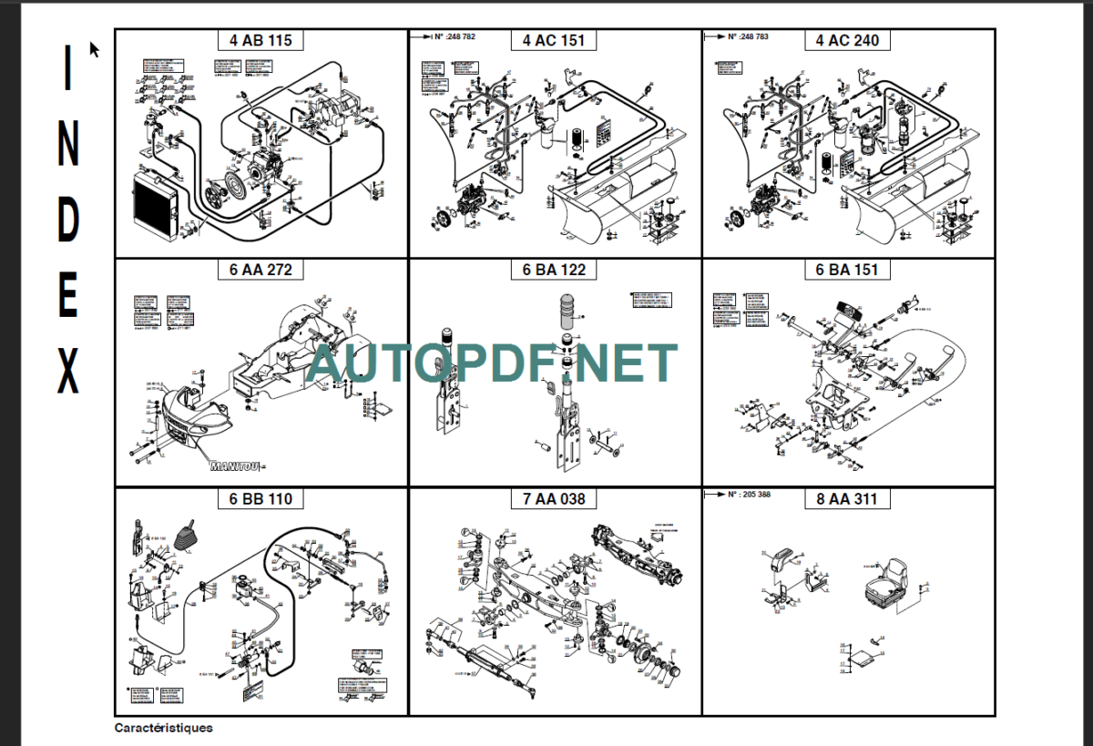 MI 70H PARTS CATALOGUE