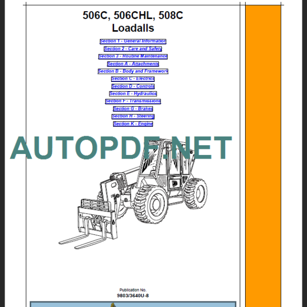 506C 506CHL 508C SERVICE MANUAL