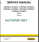 F4HFA413A E002-F4HFA613B E002 SERVICE MANUAL