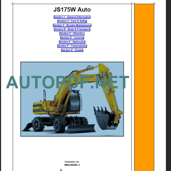 JS175W AUTO SERVICE MANUAL