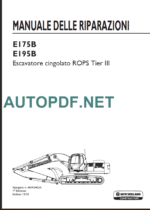 E175B-195B MANUALE DELLE RIPARAZIONI