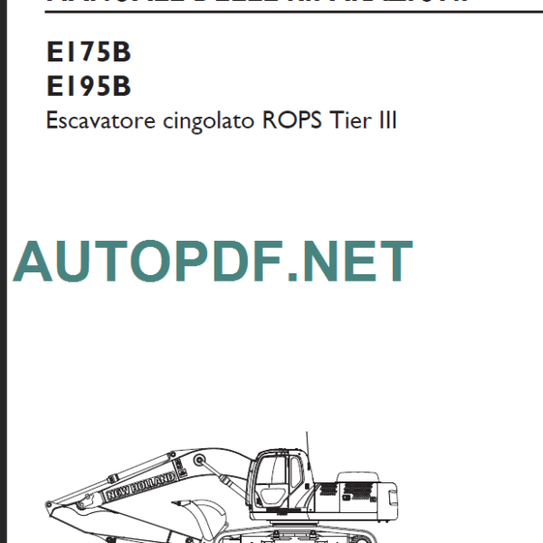 E175B-195B MANUALE DELLE RIPARAZIONI