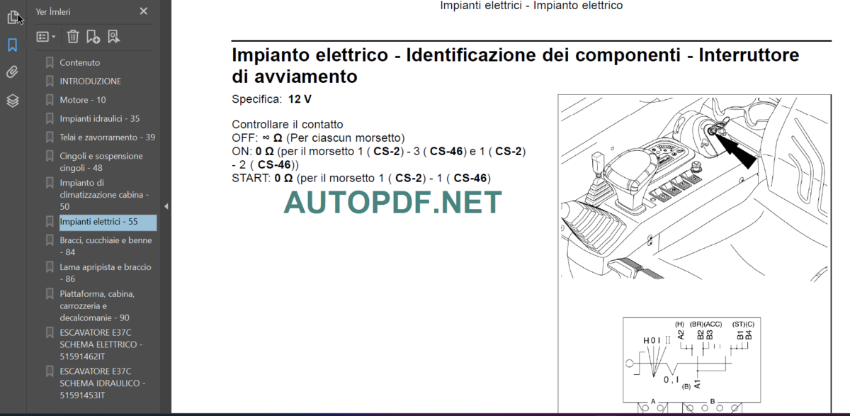 E37C 2019 MANUALE D’OFFICINA