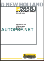 E265BJ OPERATION MANUAL