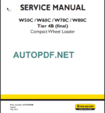 W50C-W60C-W70C-W80C TIER4B SERVICE MANUAL 2015