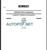 27SR ACERA TIER 4 OPERATOR’S MANUAL