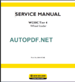 W230C TIER4 SERIVCE MANUAL