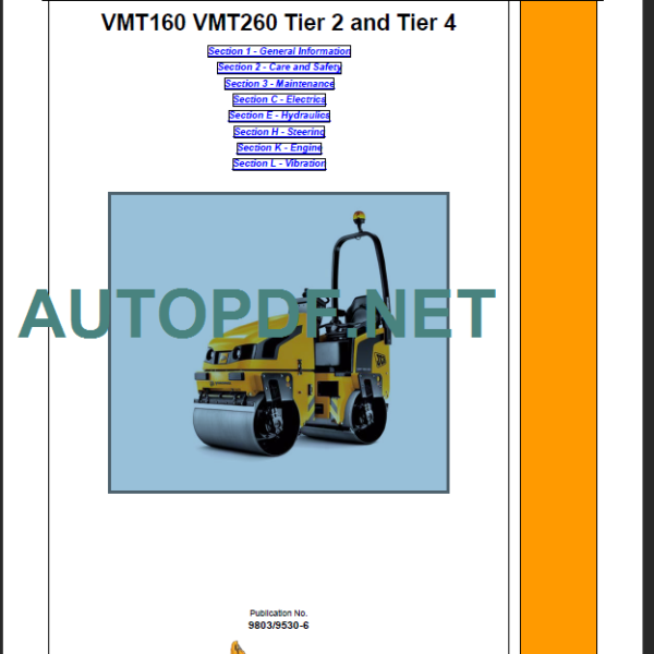 VMT 160-VMT260 TIER2-4 SERVICE MANUAL