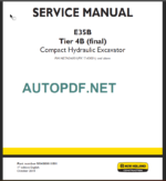 E35B SERVICE MANUAL