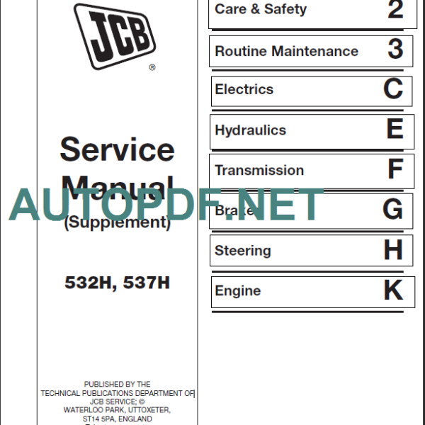 532H 53H SERVICE MANUAL