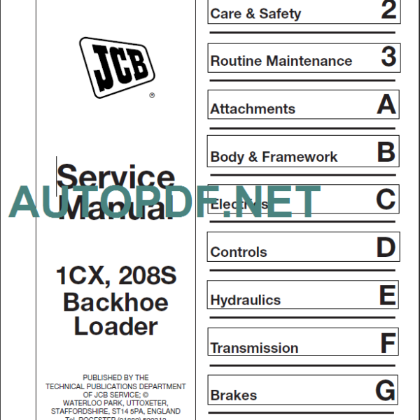 1CX-208S SERVICE MANUAL