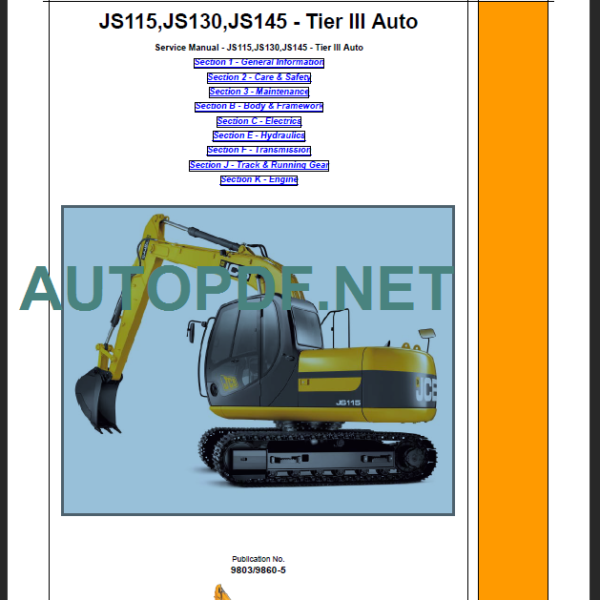 JS115-S130-JS145 SERVICE MANUAL