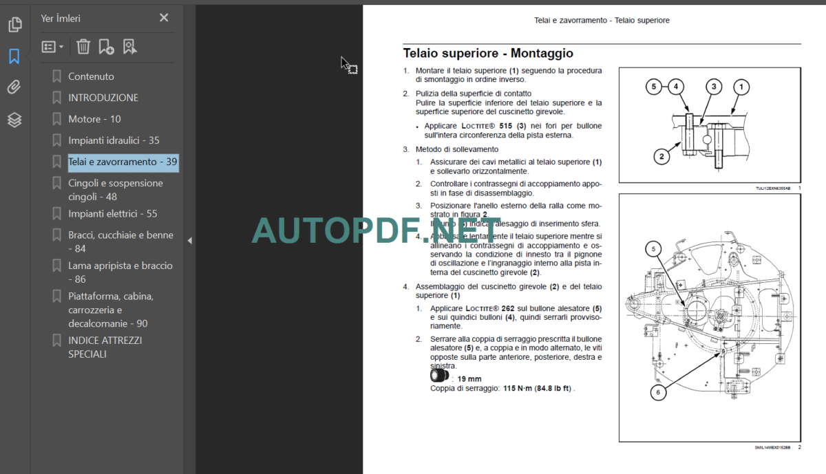 E26B SR-E29B SR MANUALE D’OFFICINA