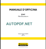 E26C MANUALE D’OFFICINA