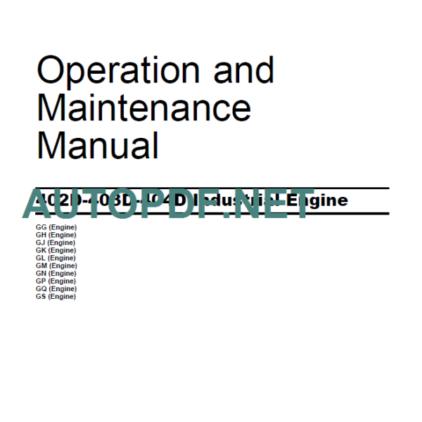 402D-403D-404D OPERATION MANUAL