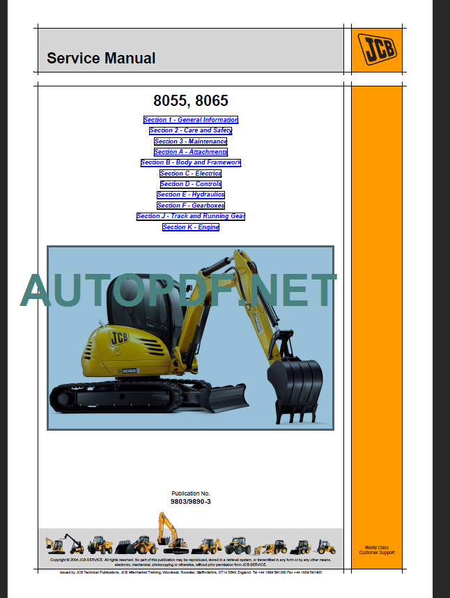 8055-8065 SERVICE MANUAL