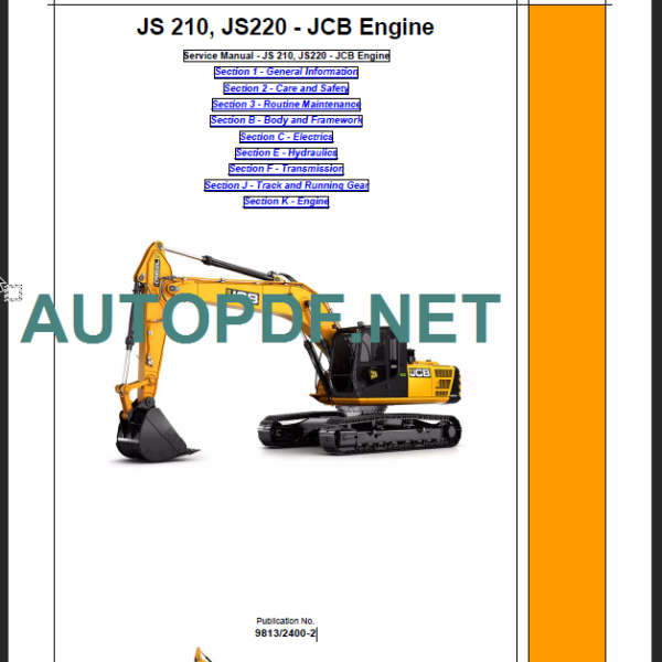 JS 210-JS220 SERVICE MANUAL