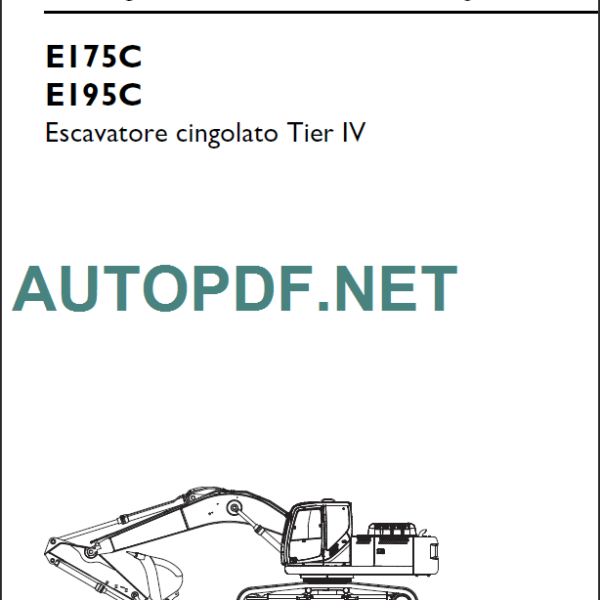 E175C-E195C MANUALE DELLE RIPARAZIONI