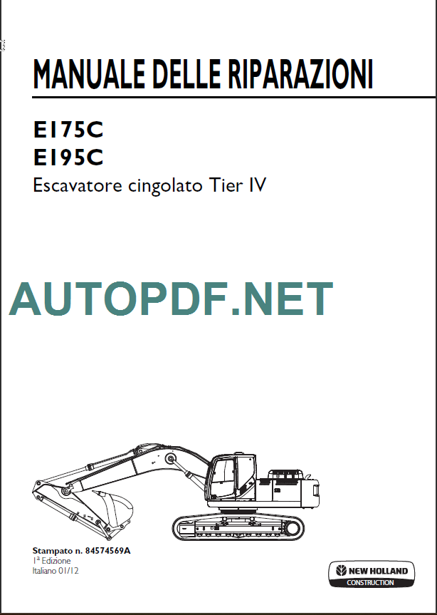 E175C-E195C MANUALE DELLE RIPARAZIONI