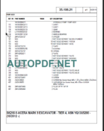 SK210-9 TIER4 PARTS CATALOG