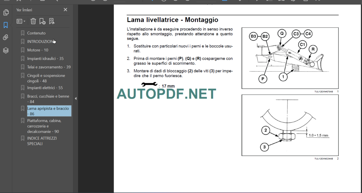 E26B SR-E29B SR MANUALE D’OFFICINA