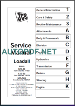 520-50 525-50 525-50S SERVICE MANUAL