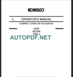 30SR ACERA TIER 4 OPERATOR'S MANUAL