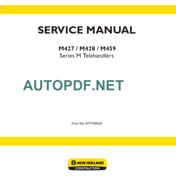 M427-M428-M459 SERVICE MANUAL