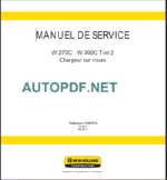 W270C-W300C TIER2 SERVICE MANUAL