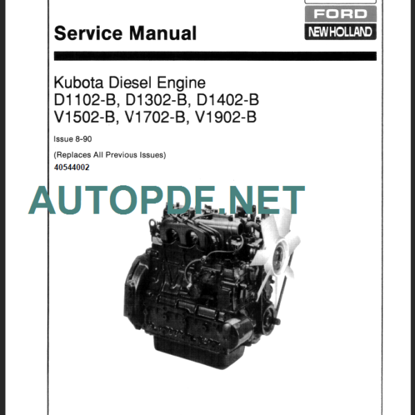 D1102B-D1302B-D1402B-V1502B-V1902B SERVICE MANUAL