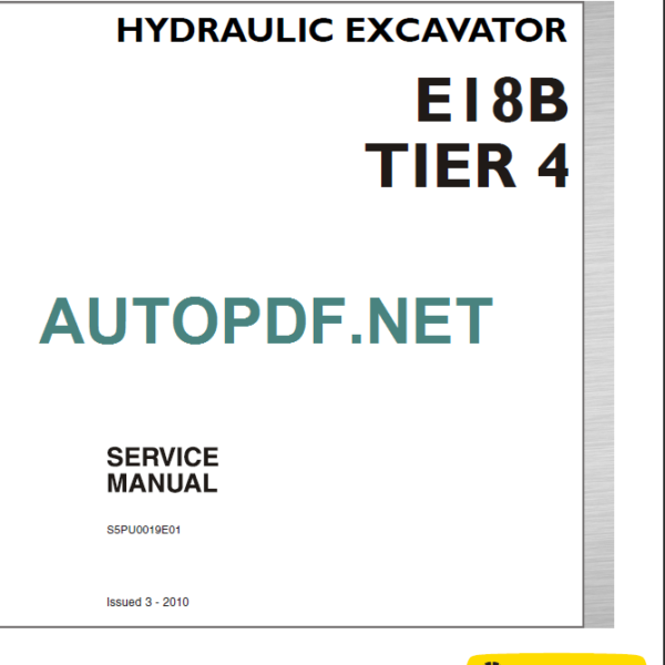 E18B TIER 4 SERVICE MANUAL