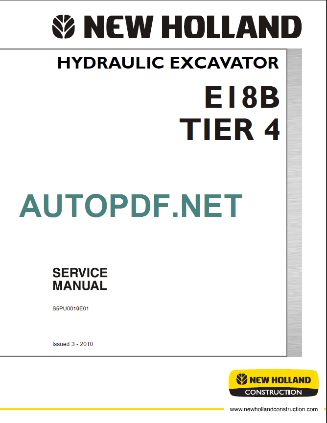 E18B TIER 4 SERVICE MANUAL