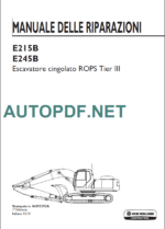 E215B-E245B MANUALE DELLE RIPARAZIONI