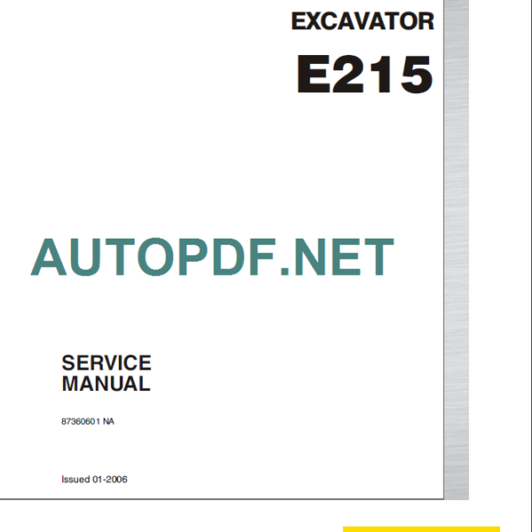 E215 SERVICE MANUAL