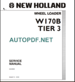 W170B TIER3 SERVICE MANUAL