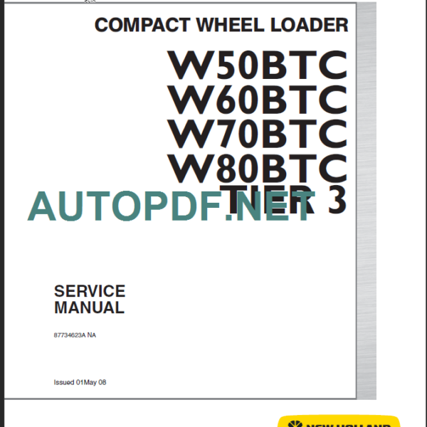 W50BTC-W60BTC-W70BTC-W80BTC TIER3 SERVICE MANUAL