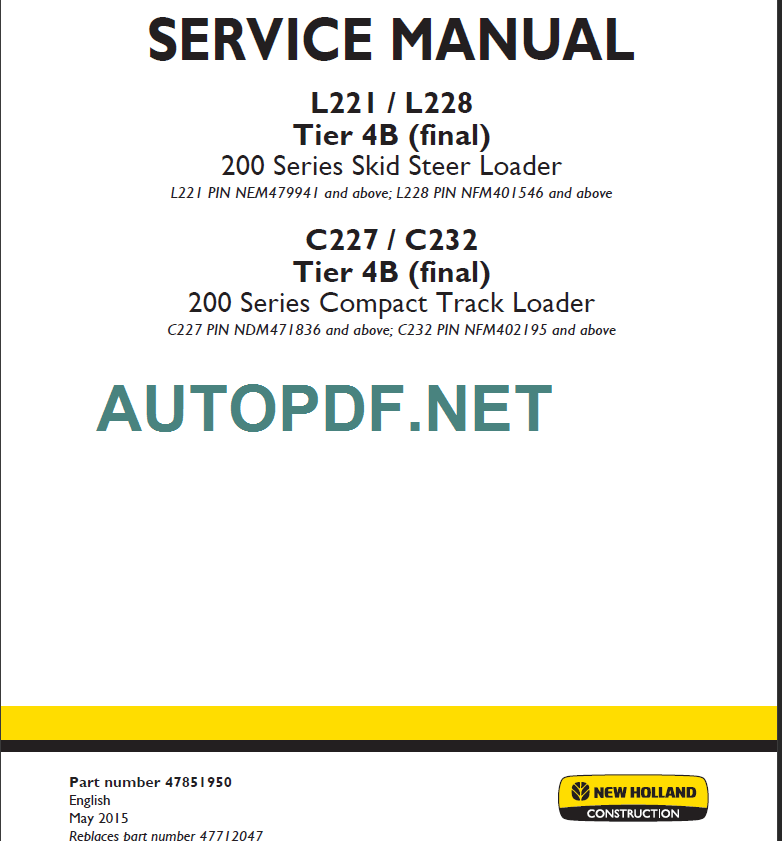 L221-L228-C227-C232 SERVICE MANUAL