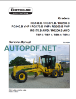 RG 140B-RG170B-RG200B TIER 0-1-2-3 SERVICE MANUAL