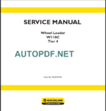 W110C TIER4 SERIVCE MANUAL