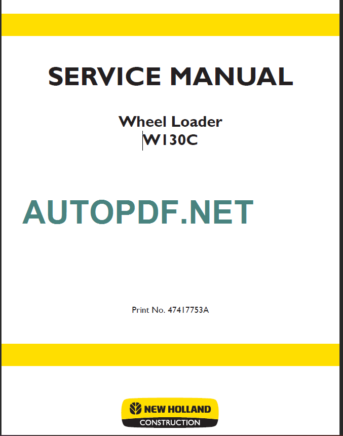 W130C SERVICE MANUAL