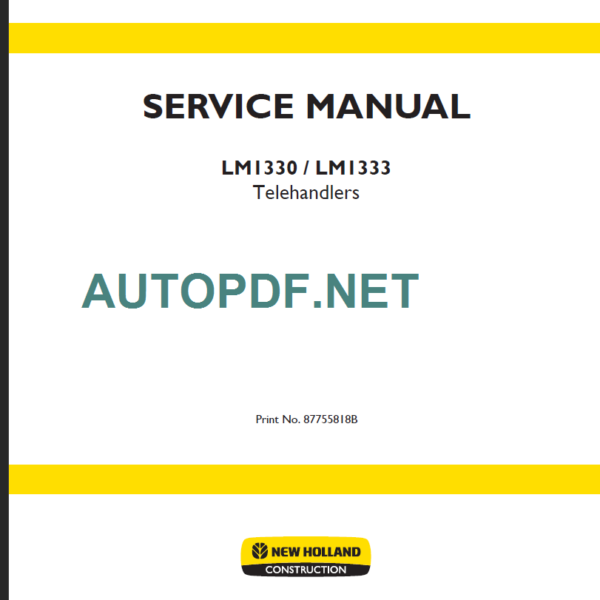 LM1130-LM1333 SERVICE MANUAL