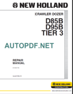 D85B-D95B TIER3 REPAIR MANUAL