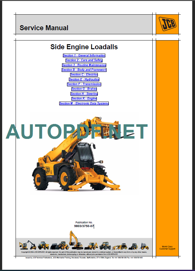 540-170-550-40 SERVICE MANUAL