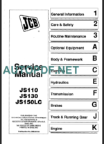 JS110-JS130-JS150LC SERVICE MANUAL