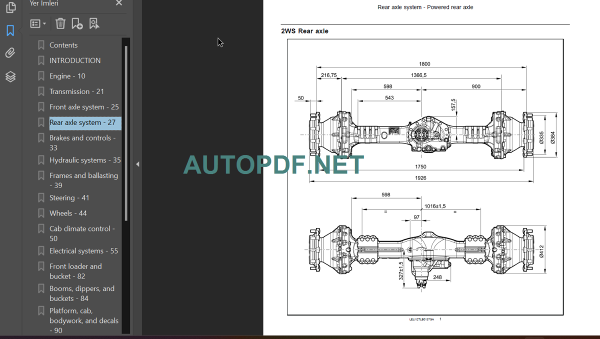 B95C-B95CTC-B95 CLR-B110C TIER4B SERVICE MANUAL 2015