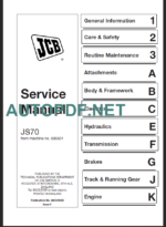 JS70 SERVICE MANUAL