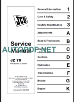 JZ70 SERVICE MANUAL