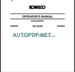 SK135SR OPERATOR'S MANUAL