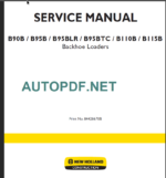 B90B-B95B-B95BLR-B95BTC-B110B-B115B SERVICE MANUAL