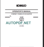 50SR ACERA TIER 4 OPERATOR’S MANUAL